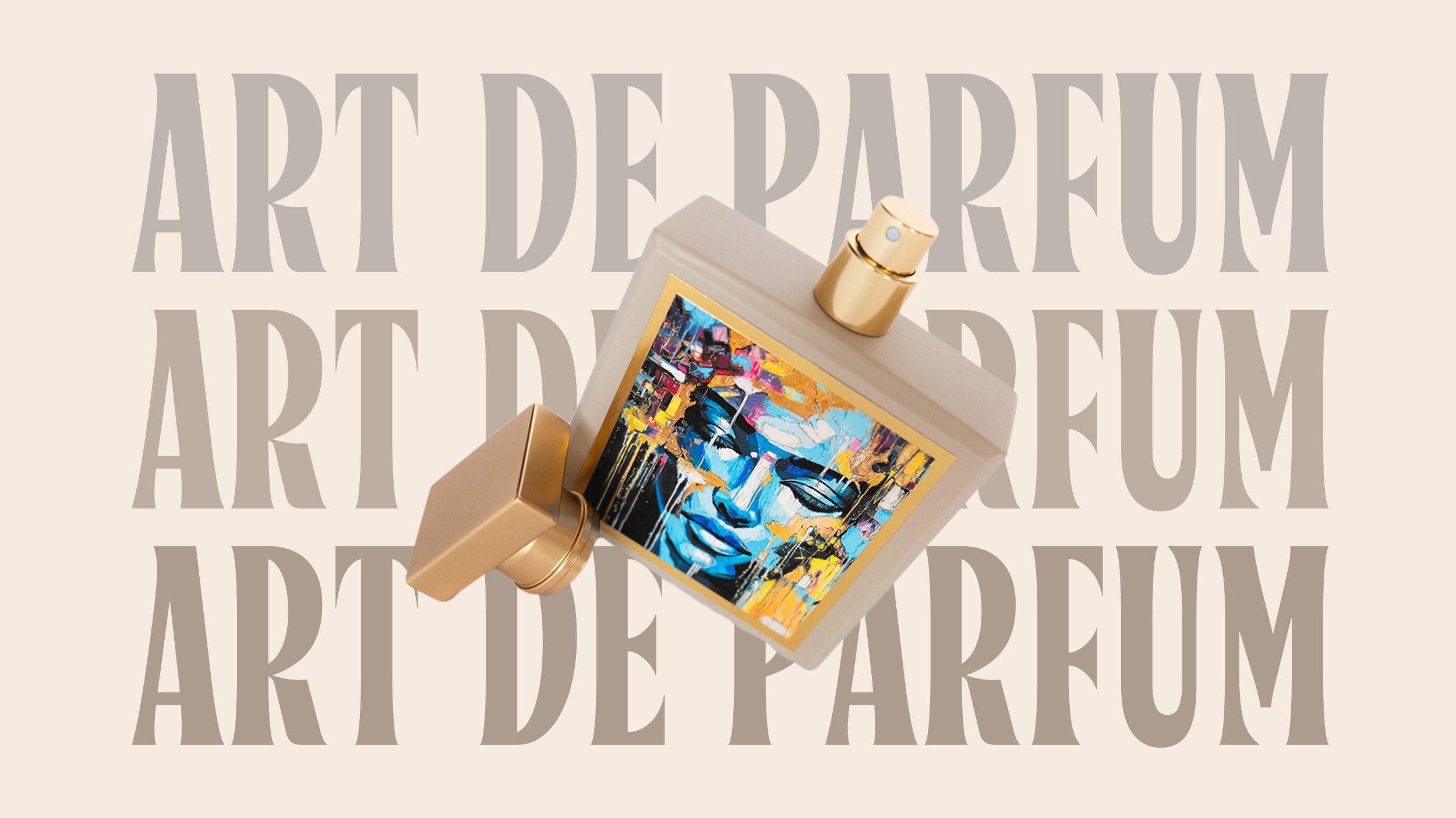 Creative visual of our idea to showcase art de parfum in all our luxury parfums